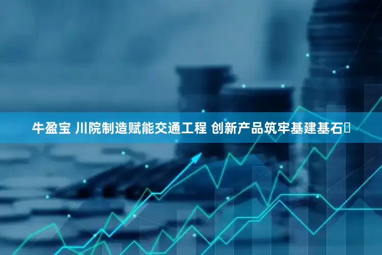 牛盈宝 川院制造赋能交通工程 创新产品筑牢基建基石​