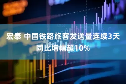 宏泰 中国铁路旅客发送量连续3天同比增幅超10%